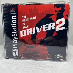 Driver 2 PS1 Reproduction Case