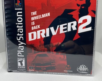 Driver 2 PS1 Reproduction Case