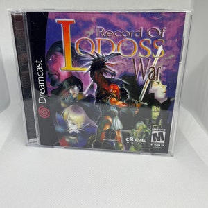 Record of Lodoss War Dreamcast Reproduction Case