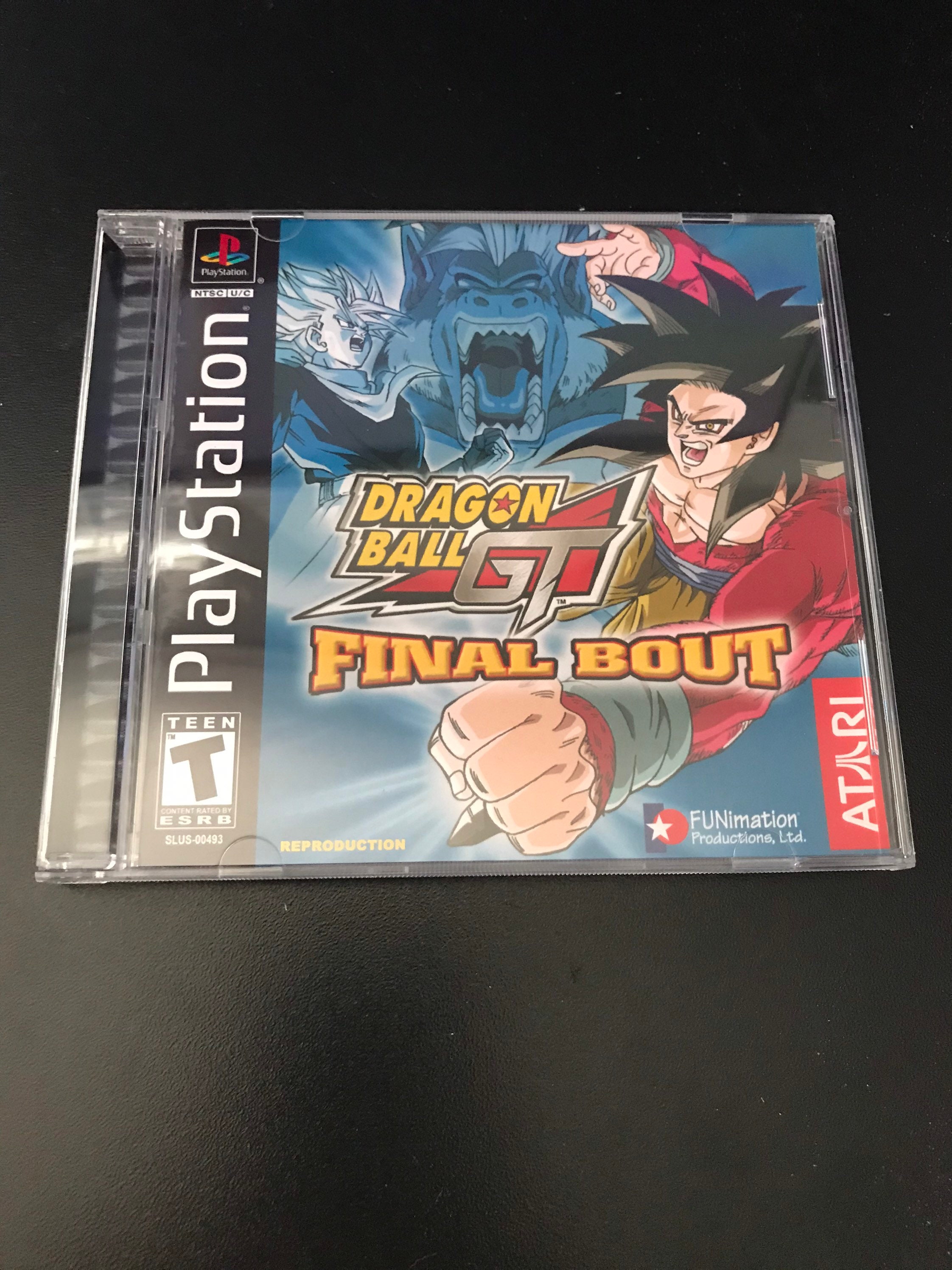 PS1 - Dragon Ball GT: Final Bout - Retro Game Cases 🕹️