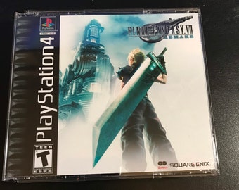 Final Fantasy VII: Remake CUSTOM PS1 Style Case