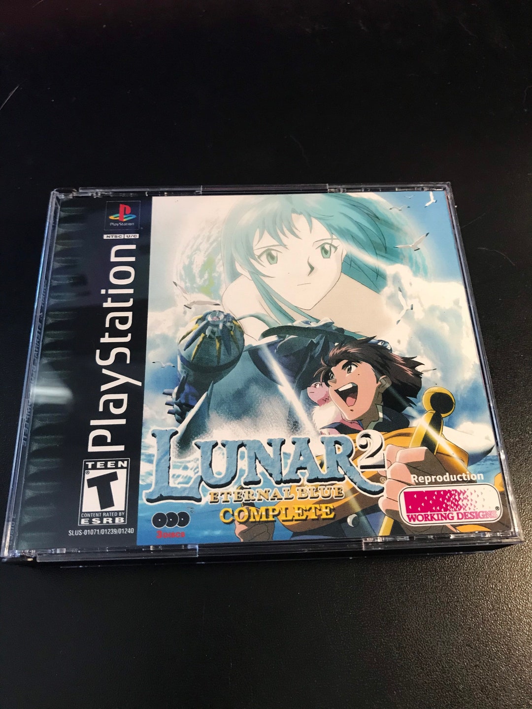 Lunar 2: Eternal Blue PS1 RPG Reproduction Case - Etsy