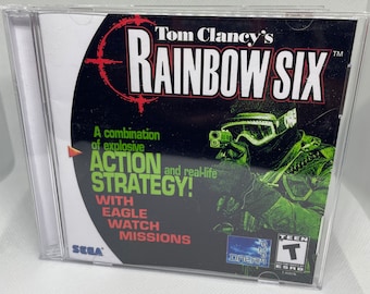 Tom Clancy's Rainbow Six Dreamcast Reproduction Case