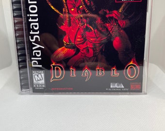 Diablo PS1 Reproduction Case