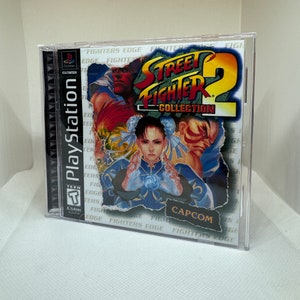 Street Fighter Collection 2 PS1 Reproduction Case