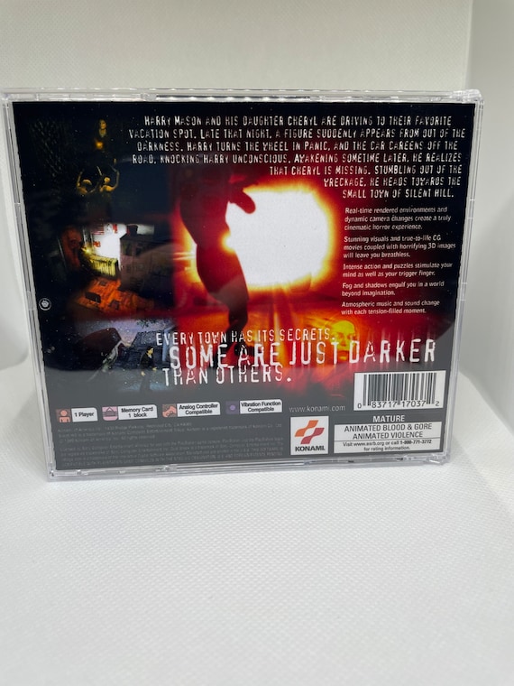 Silent Hill PS1 Reproduction Case NO DISC 