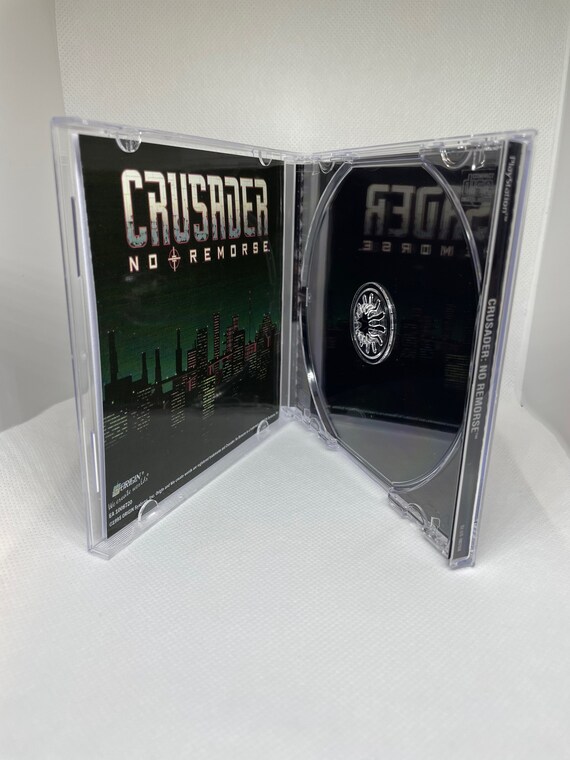 Crusader No Remorse PS1 Reproduction Case - Etsy