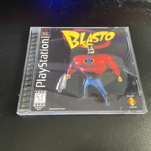 Blasto PS1 Reproduction Case