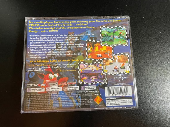 Jeux Vidéo CTR Crash Team Racing Platinum PlayStation 1 (PS1) d'occasion