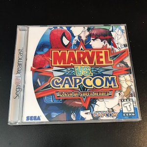 MARVEL VS CAPCOM Crash of Super Heroes SEGA Dreamcast Complet NTSC-J