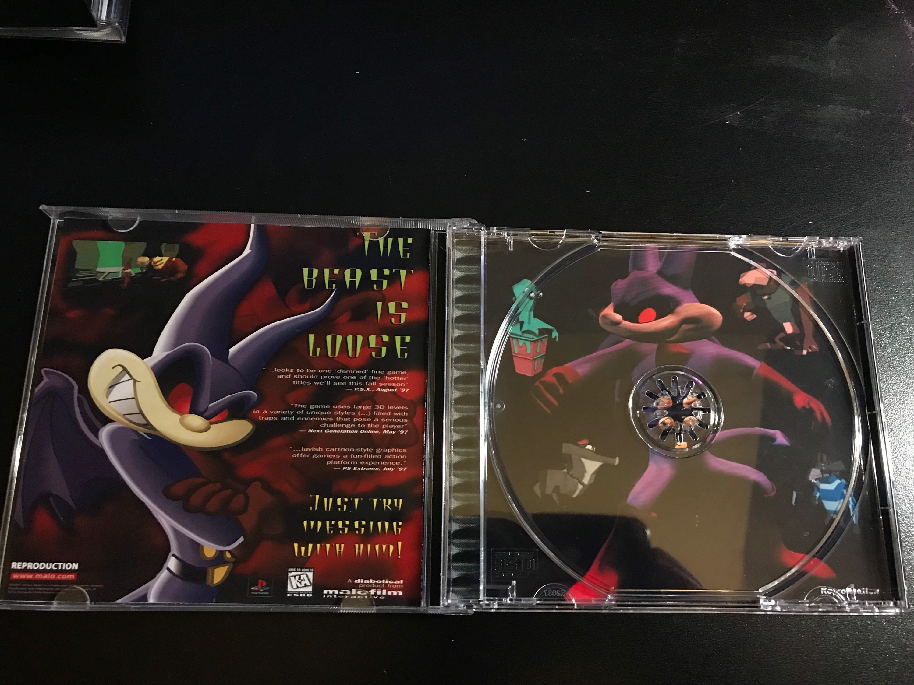 Any fans of Jersey Devil for the PS1? This was (& still is) one of my  favorite PS1 games from the 90s : r/psx