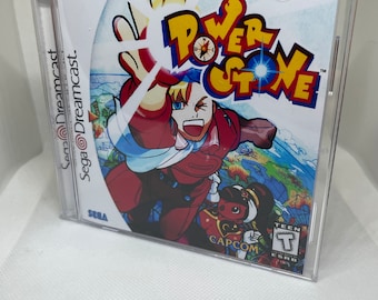 Power Stone Dreamcast Reproduktion Etui