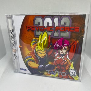 Psychic Force 2012 Dreamcast Reproduction Case