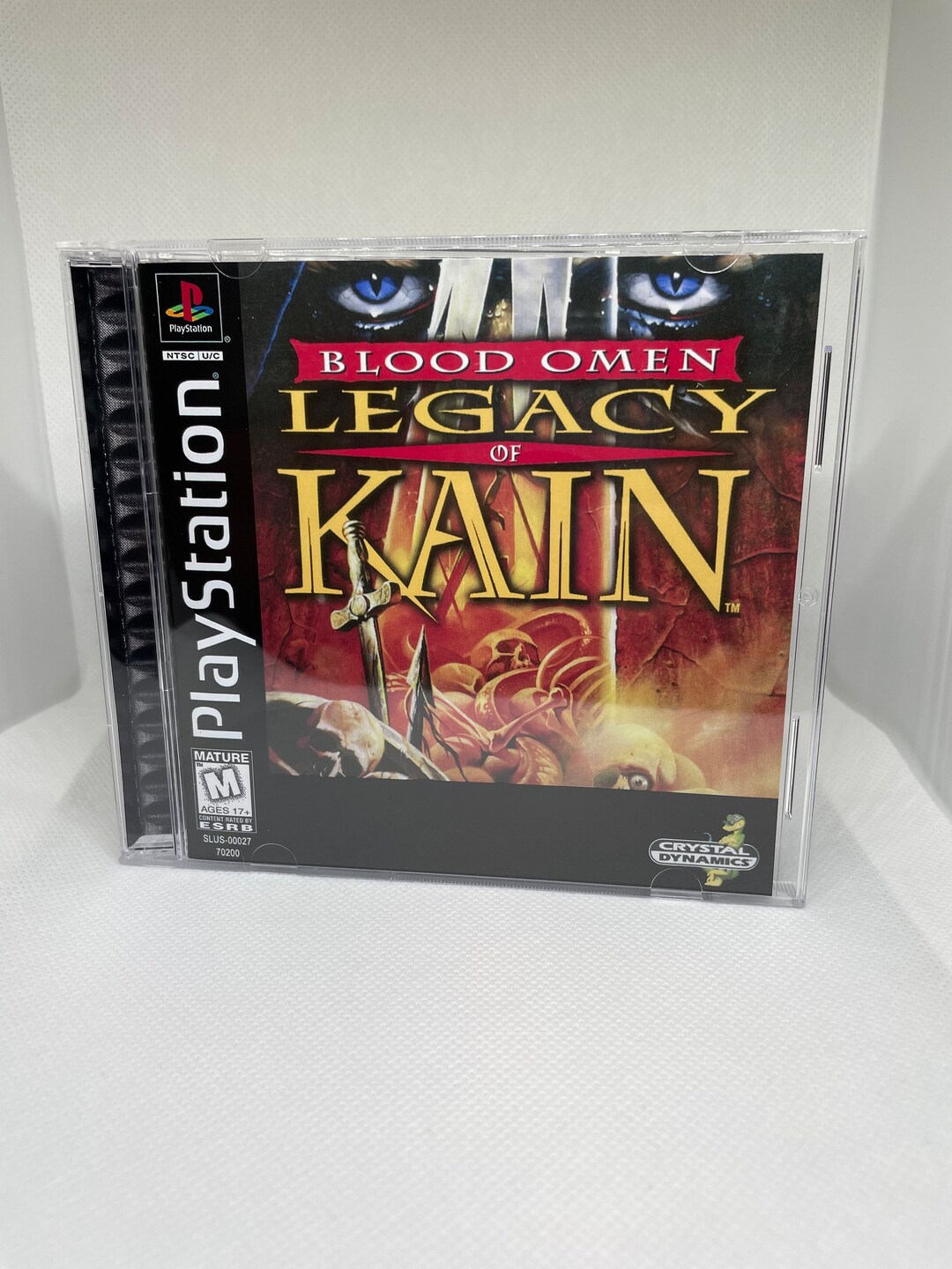 Blood Omen: Legacy Of Kain PS1 - 1ère édition PAL Française - Comme Neuf Avec Manuel