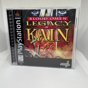 Legacy of Kain Blood Omen PS1 Reproduction Case