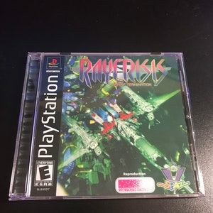 RayCrisis PS1 Reproduction Case