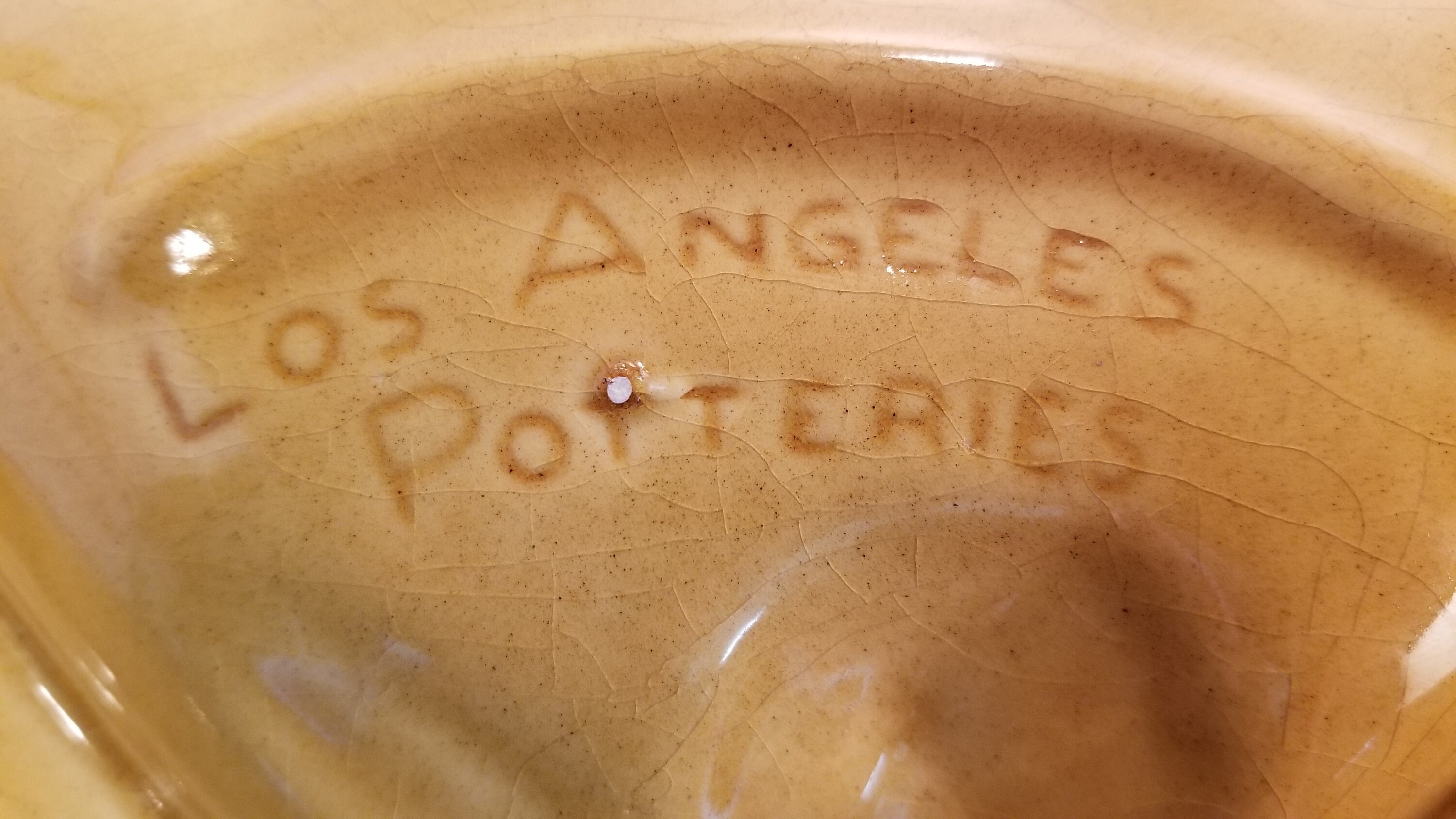 Los Angeles Potteries Vegetable Relish Party Tray Vintage Etsy