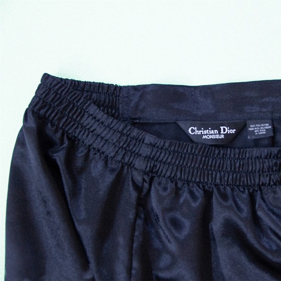 Vintage Black Christian Dior Boxer Shorts L XL NWOT - Etsy Canada