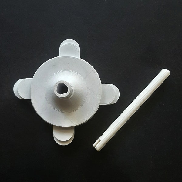 Wick centering tool, Candle maker tool, Wick placer