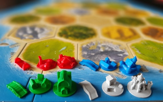 Settlers of Board Game Catan Replacement Board Game Ships