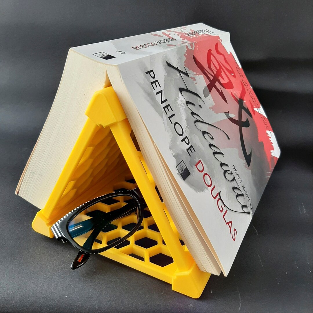 Book Holder, Book Page Holder, Bookmark, 3D Printed Decor