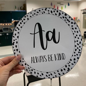 Printable PDF Alphabet- Instant Download