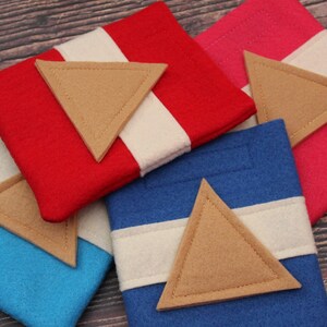 Pretend Play Felt Food Tortilla Chips with Bag