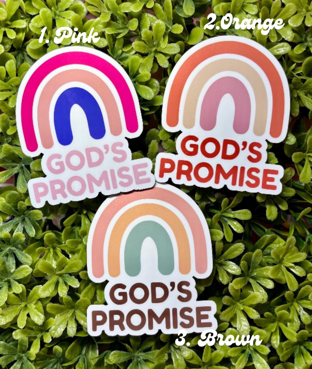 God's Promise Sticker | Faith Based Sticker | Bible Stickers - Etsy