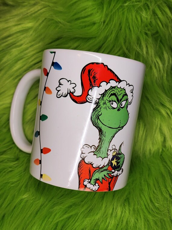 Grinch coffee mug online