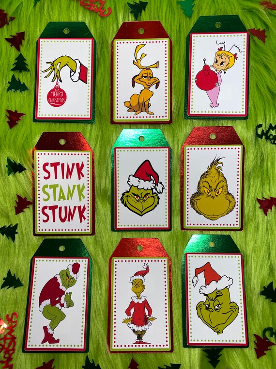 Free Printable Grinch Gift Tags Printable Templates Free
