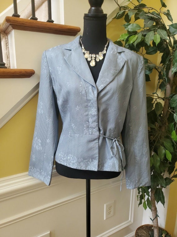 talbots blue blazer