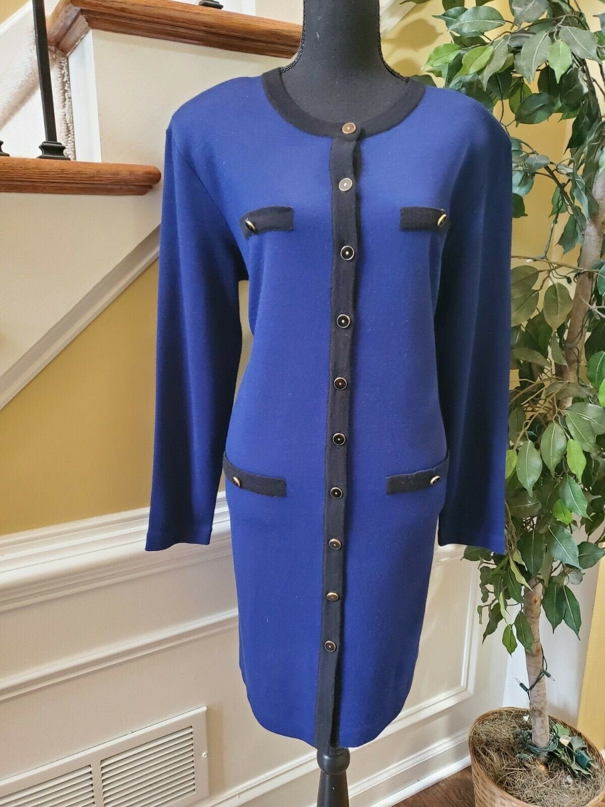 Vintage Liz Claiborne Cardigan Dress 