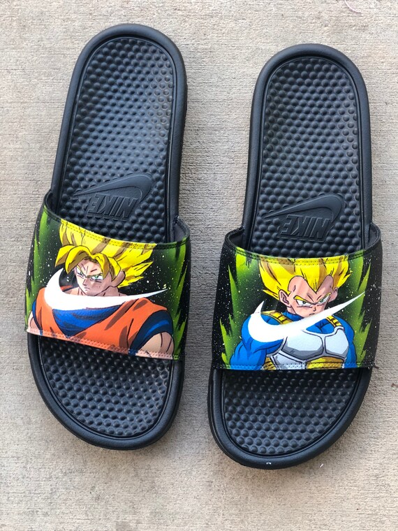 dragon ball z nike slides