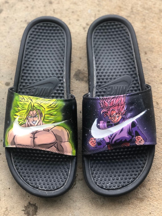 dbz nike slides