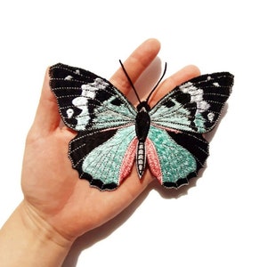 Butterfly large iron-on patch
