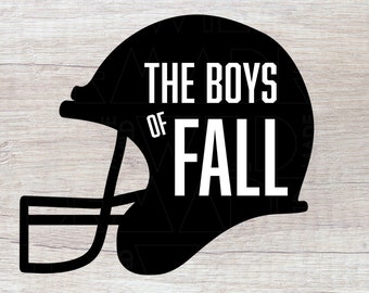 Football SVG | Football Helmet SVG | Football Design | Boys of Fall Svg | Boys of Fall File | Svg Files For Cricut | Svg Files | Svg Designs