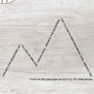 And Into The Mountains I Go SVG | Mountains SVG | Mountain Scene SVG | Mountain Svg | Find My Soul Svg | Adventure Svg | Explore Svg | Svg