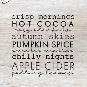 Herbst Worte PNG | Herbst Worte SVG | Herbst SVG | Herbst Liste geschnitten Datei | Herbst Wörter | Herbst-Shirt-Svg | Danksagungs-Svg | Herbst Zeichen | Herbst svg