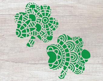 Download Shamrock Mandala Svg Etsy