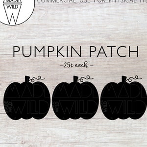 Kürbis-Patch SVG | Bauernhaus SVG | Kürbis SVG | Kürbis-Picking-Zeichen | Svg Designs | Herbst Kürbis Patch Svg | Svg-Dateien für Cricut | Svg