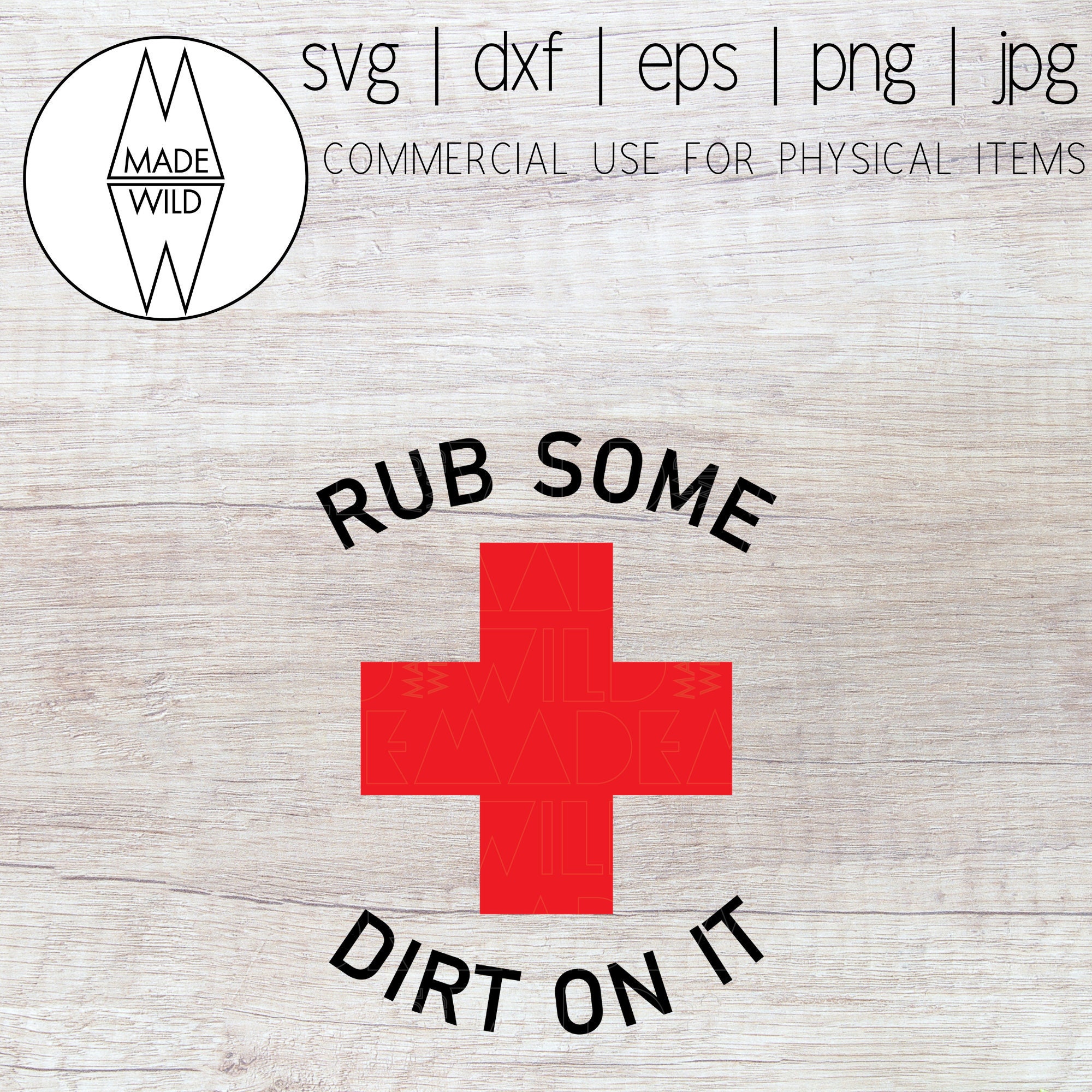 Rub Some Dirt on It SVG Baseball SVG Rub Dirt on It SVG Etsy