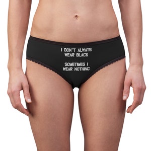 Always Wear Black Women&#39;s Briefs