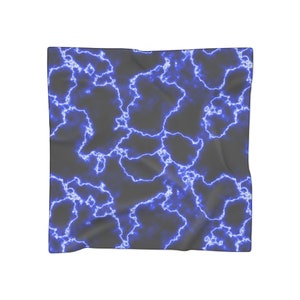 Cachecol Relâmpago Azul