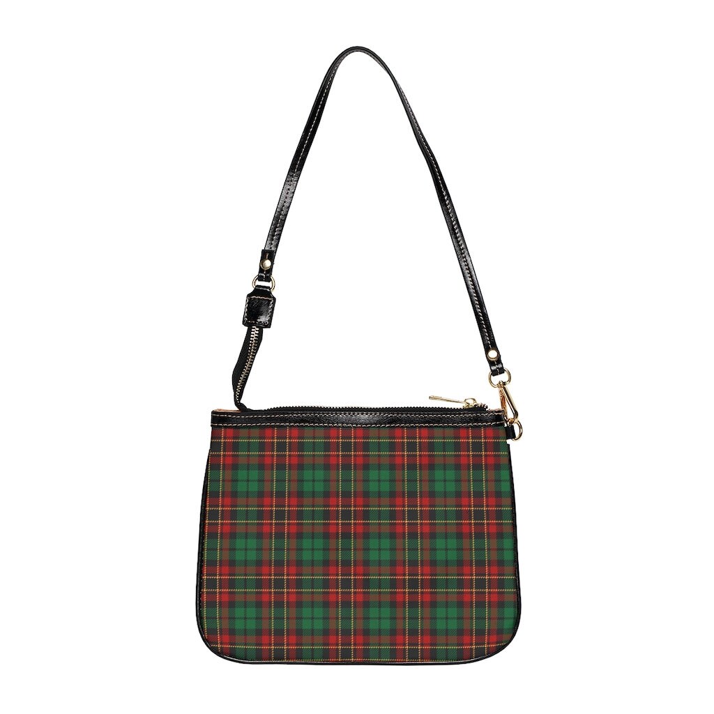 Red green Plaid Small Shoulder Bag Etsy Ireland