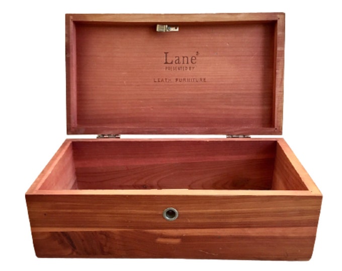 Miniature LANE Cedar Chest Vintage Wooden Storage Box From Etsy