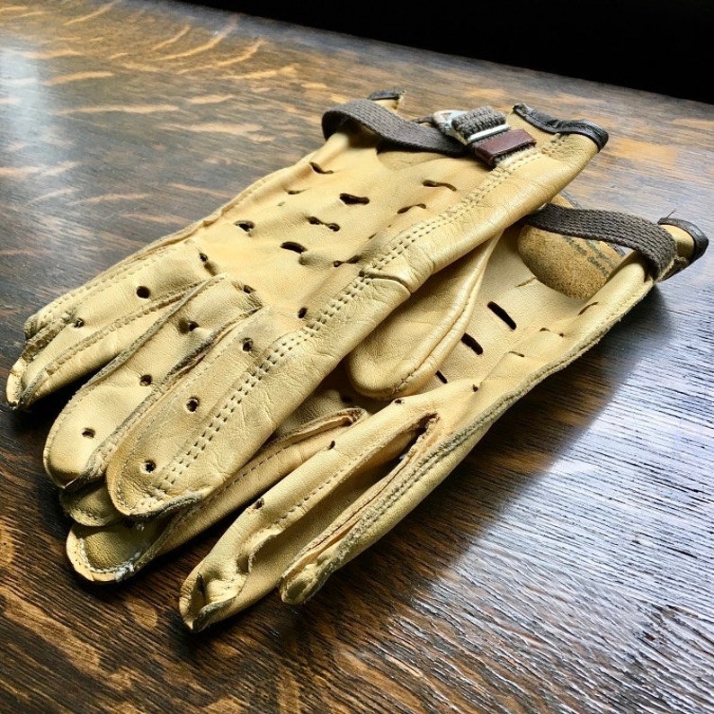 1940's Champion Leather Gloves American Handball Sports Etsy