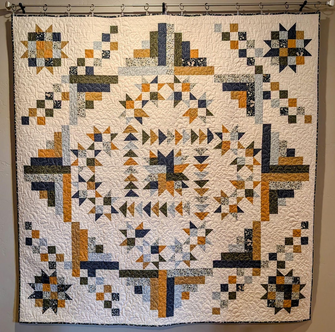 Handmade Warmth of Our Stars Quilt Etsy