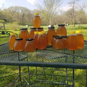 HONEY, 100 % PURE, raw, filtered
