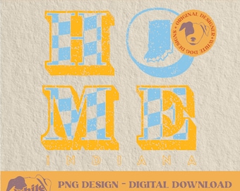 INDIANA Home - Digital Download - Transparent PNG