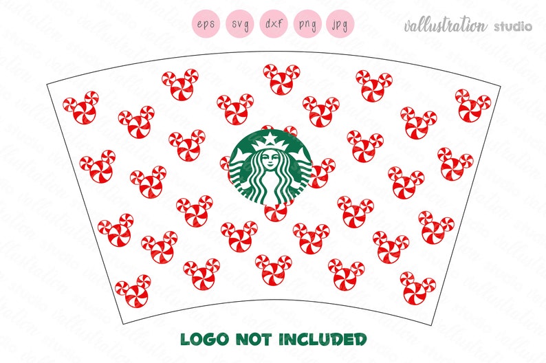Download Christmas Starbucks Full Wrap SvgDisney Starbucks ...